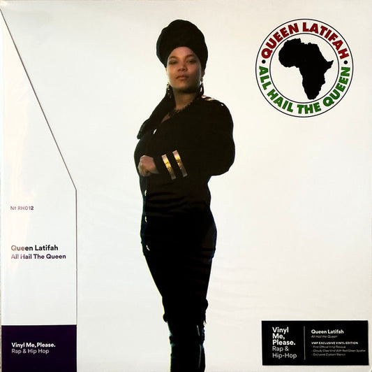 Queen Latifah – All Hail The Queen (Clear Cloudy With Red/Green Splatter) LP