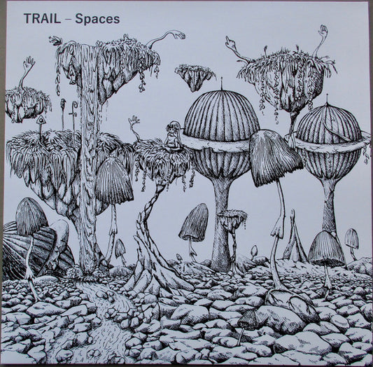 Trail – Spaces (White-Black-Splatter) LP