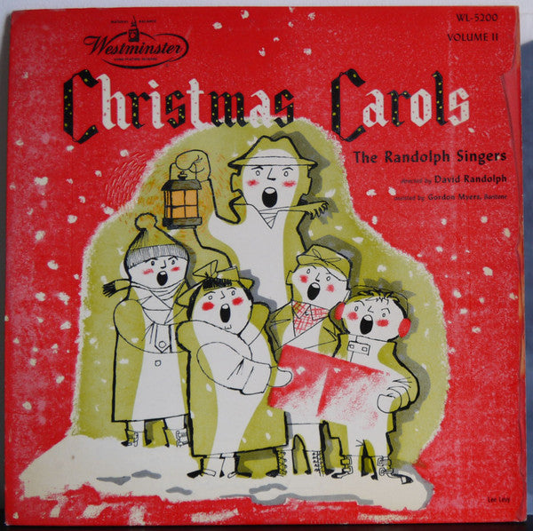 Randolph Singers - Christmas Carols (Vol. 2) LP