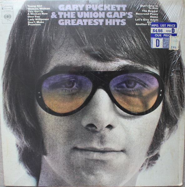 Gary Puckett & The Union Gap – Gary Puckett & The Union Gap's Greatest Hits LP
