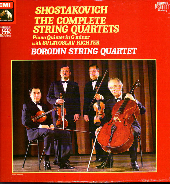 Shostakovich / Borodin String Quartet - The Complete String Quartets 7LP