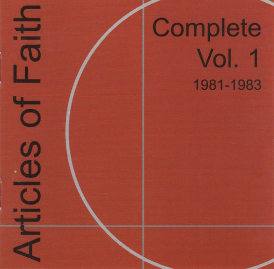 Articles Of Faith – Complete Vol. 1 1981-1983 CD