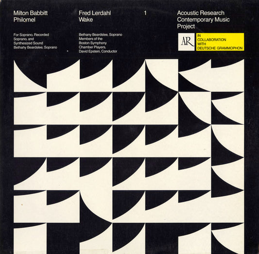 Milton Babbitt / Fred Lerdahl – Philomel / Wake LP
