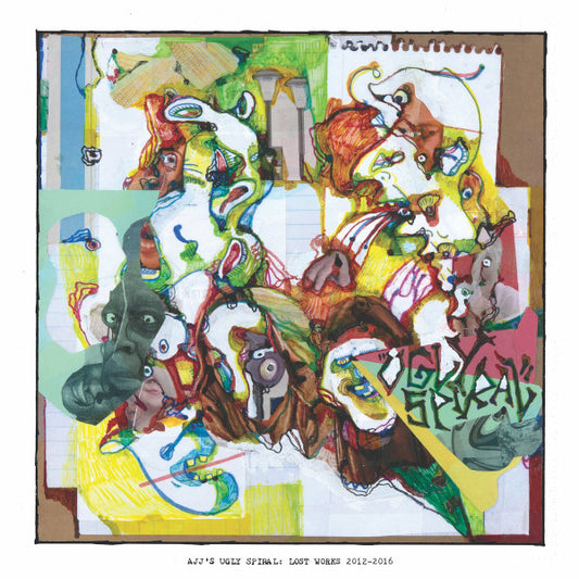 AJJ – AJJ's Ugly Spiral: Lost Works 2012-2016 (Clear Vinyl) LP