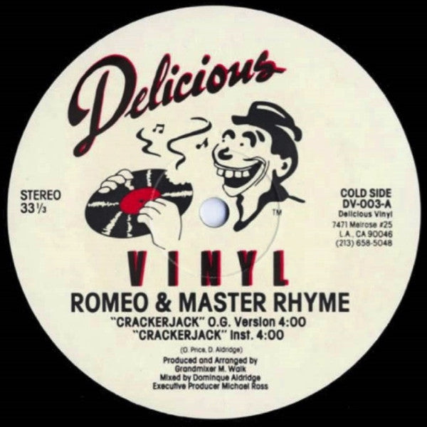 Romeo & Master Rhyme – Crackerjack 12"