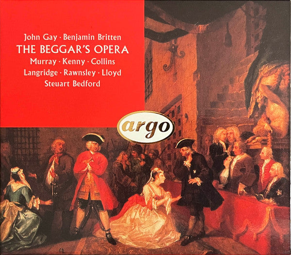 John Gay, Benjamin Britten - Murray, Kenny, Collins, Langridge, Rawnsley, Lloyd*, Steuart Bedford – The Beggar's Opera CD BOX SET