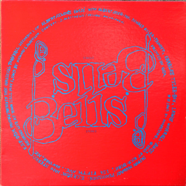 Albert Ayler – Bells (70s pressing, red vinyl) LP
