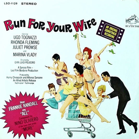 Nino Oliviero Orchestra – Run For Your Wife OST LP