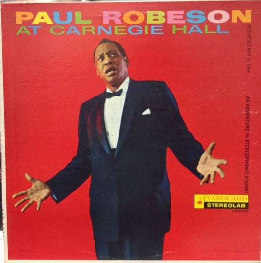 Paul Robeson – At Carnegie Hall LP