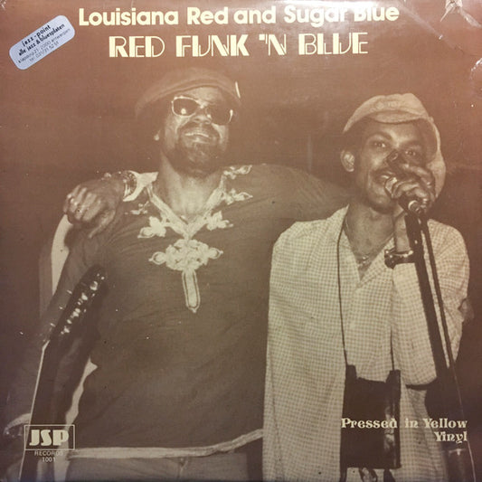 Louisiana Red And Sugar Blue – Red Funk 'N Blue (Translucent Yellow Vinyl) LP
