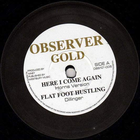 Dennis Brown – Here I Come Again / Africa We Must Go 10"