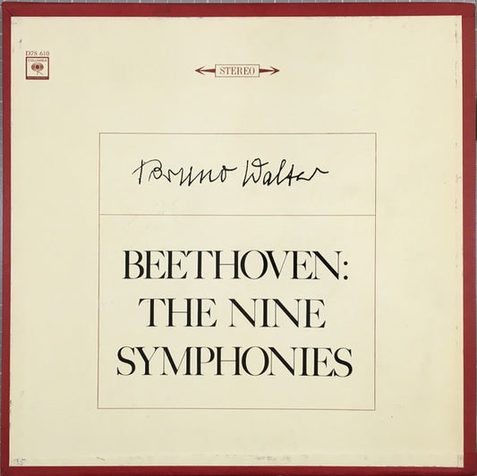 Beethoven / Bruno Walter - The Nine Symphonies 7LP