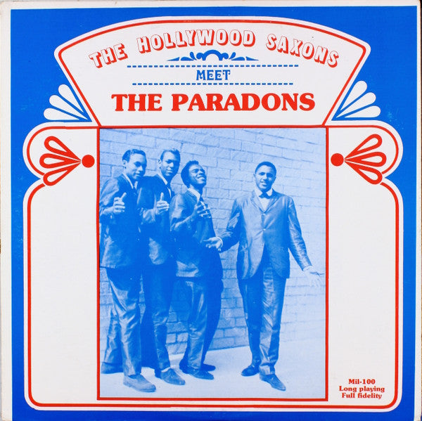 The Hollywood Saxons - Meet The Paradons LP