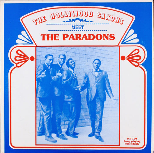 The Hollywood Saxons - Meet The Paradons LP