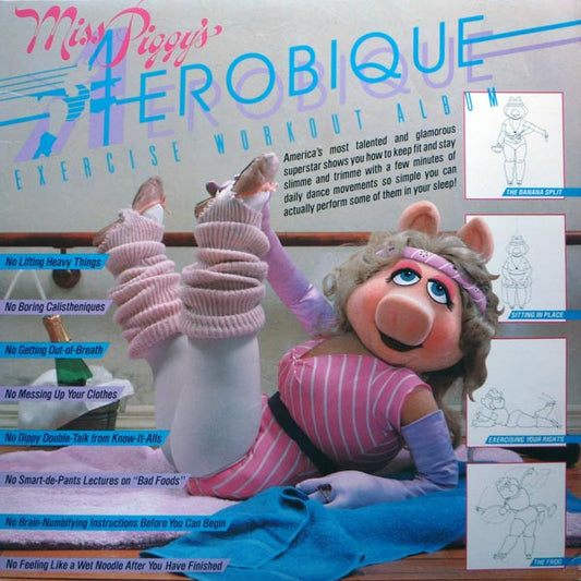 Miss Piggy – Miss Piggy's Aerobique Exercise Workout Album LP