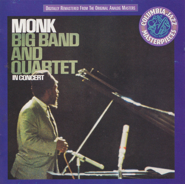 Thelonious Monk – Big Band And Quartet In Concert CD