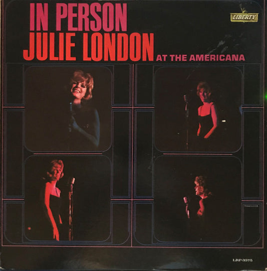 Julie London – In Person At The Americana LP