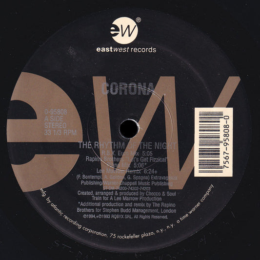 Corona - The Rhythm Of The Night 12"