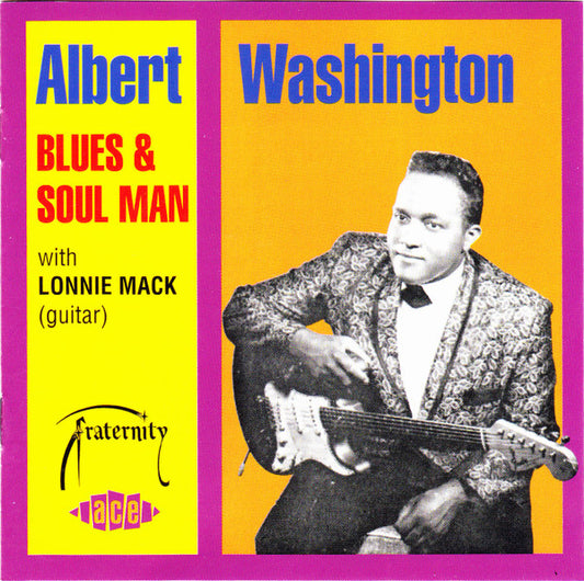 Albert Washington – Blues & Soul Man CD