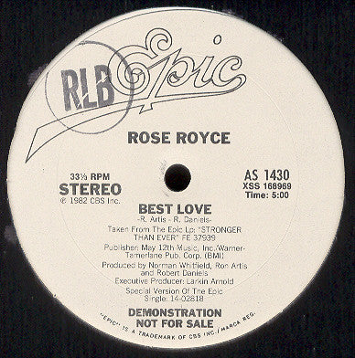 Rose Royce - Dance With Me 12' LP