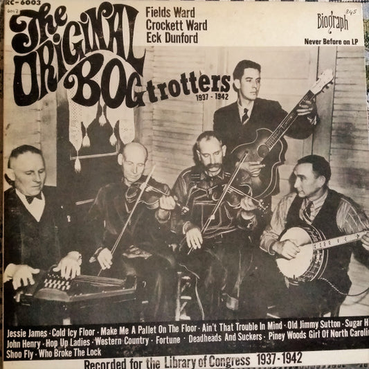 The Bogtrotters – The Original Bogtrotters 1937-1942 LP