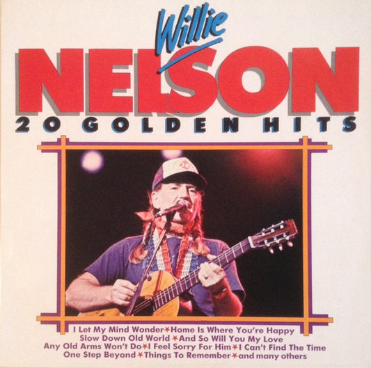 Willie Nelson – 20 Golden Hits LP (Netherlands Pressing)