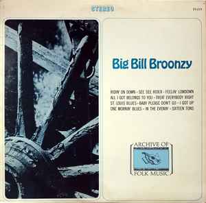 Big Bill Broonzy - S/T LP