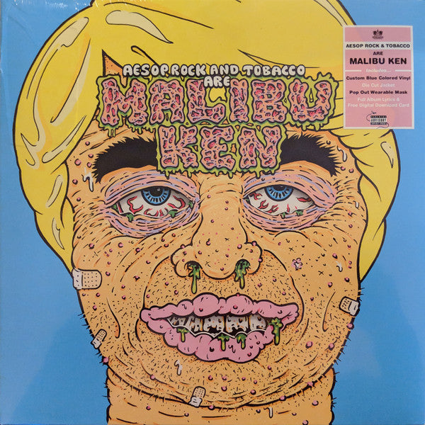 Aesop Rock & Tobacco - Malibu Ken (Blue vinyl) 2LP