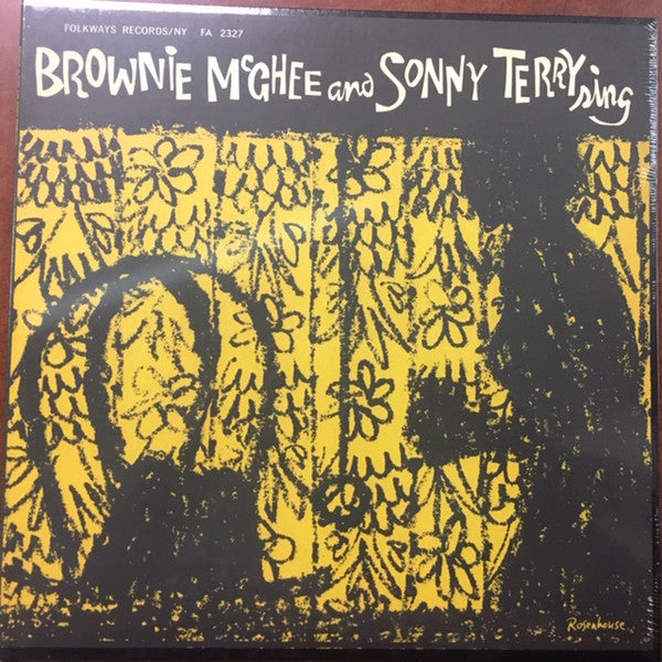 Brownie McGhee And Sonny Terry – Brownie McGhee And Sonny Terry Sing LP (2019 Reissue)