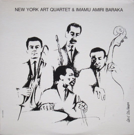New York Art Quartet & Imamu Amiri Baraka – Self-Titled (Stereo / Quad pressing) LP
