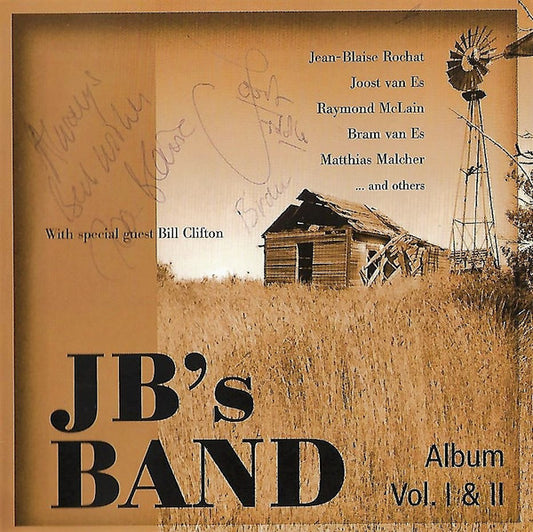 JB's Band with special guest Bill Clifton – JB's Band Album Vol. I & II CD