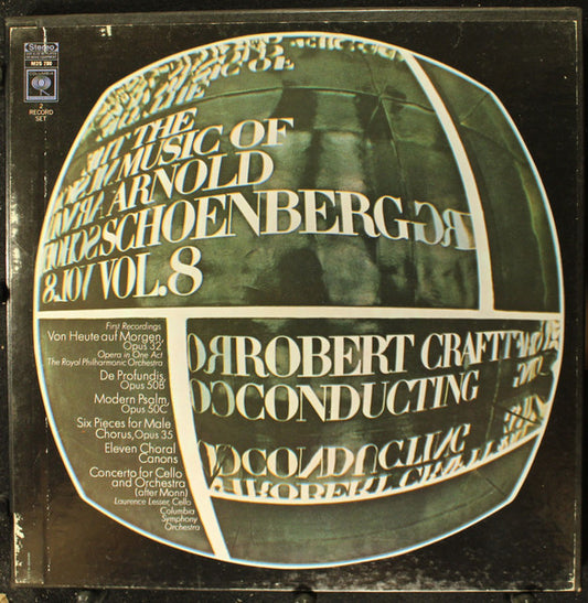 Schoenberg / Robert Craft - The Music of Arnold Schoenberg Volume 8 (2 LP)