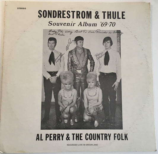 Al Perry And The Country Folk – Sondrestrom & Thule: Souvenir Album '69-70 LP