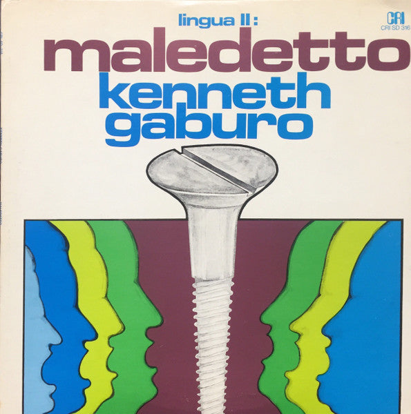 Kenneth Gaburo – Lingua II: Maledetto LP