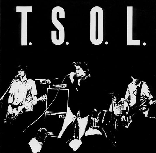 T. S. O. L. – T. S. O. L. (Silver label, 1981 pressing) LP