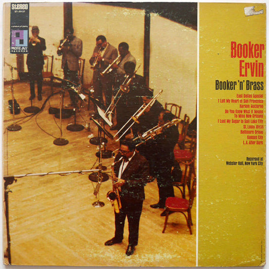 Booker Ervin – Booker 'n' Brass LP