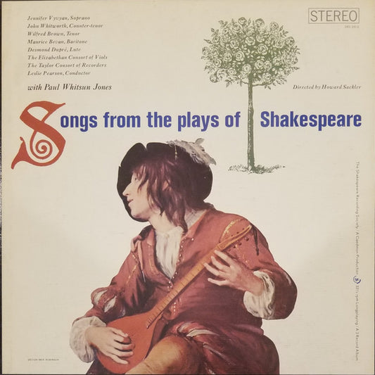 Howard Sackler - Songs From The Plays Of Shakespeare 3LP