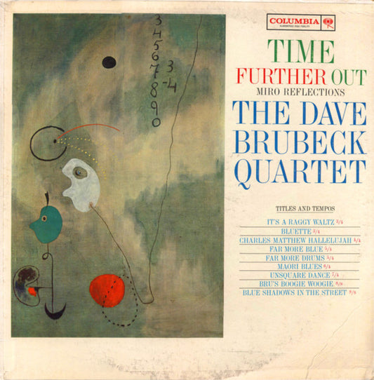 Dave Brubeck - Time Further Out LP