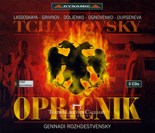 Tchaikovsky : Lassoskaya, Vesvolod Grivnov, Doljenko, Ognovenko, Durseneva, Orchestra e Coro del Teatro Lirico di Cagliari, Rozhdestvensky – Opricnik CD