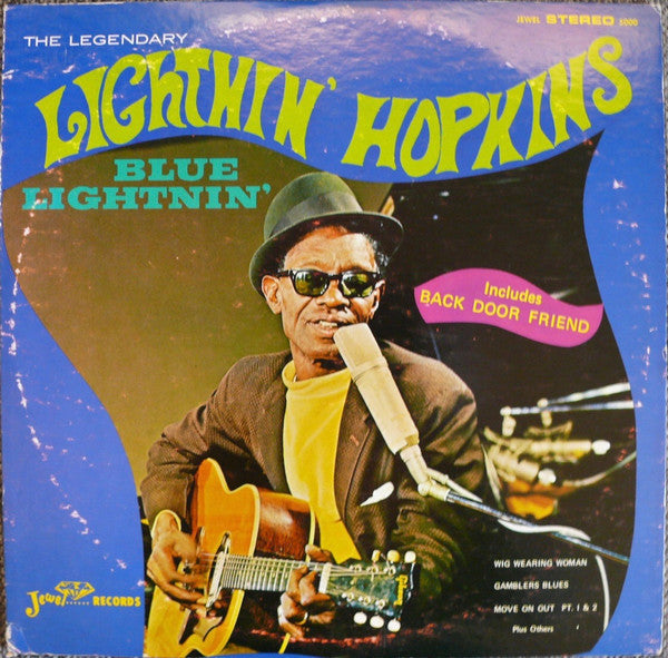 Lightnin' Hopkins ‎– Blue Lightnin' LP