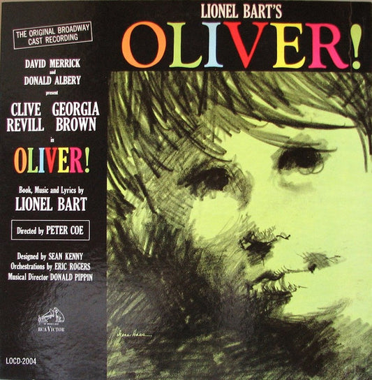 Lionel Bart – Oliver! (The Original Broadway Cast Recording) LP