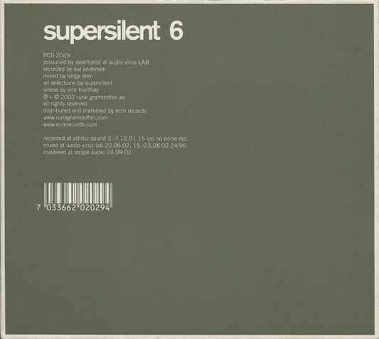 Supersilent – 6 CD