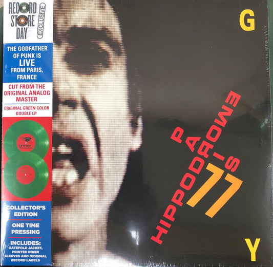 Iggy Pop – Hippodrome Paris 77 (Green Translucent) 2LP