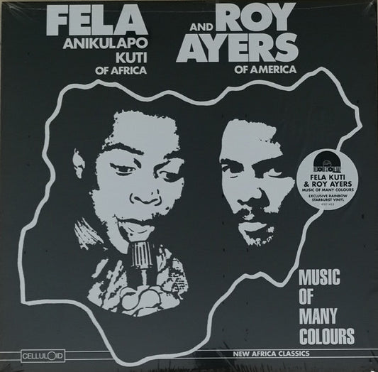 Fela Anikulapo Kuti, Roy Ayers – Music Of Many Colours (Rainbow Starburst) LP