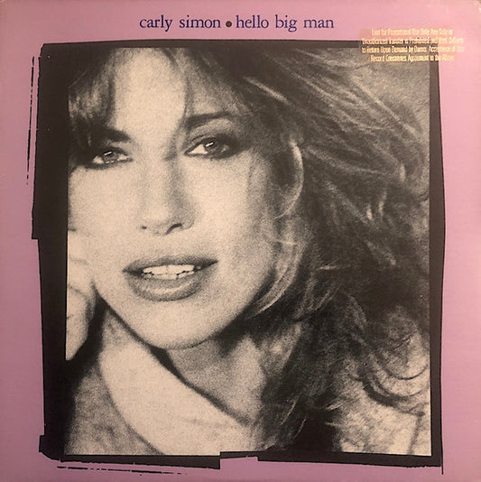 Carly Simon – Hello Big Man LP