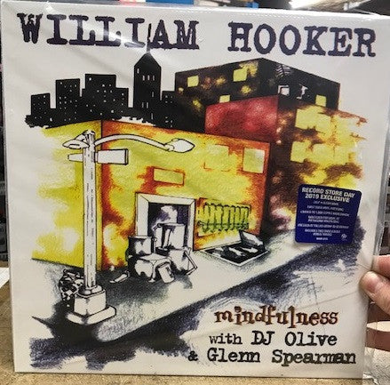 William Hooker With DJ Olive & Glenn Spearman – Mindfulness (2019 RSD Clear Vinyl Reissue) LP