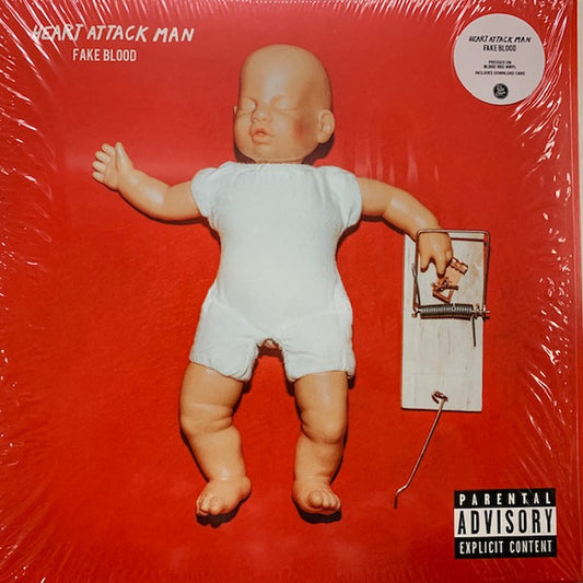 Heart Attack Man – Fake Blood (blood red vinyl) LP