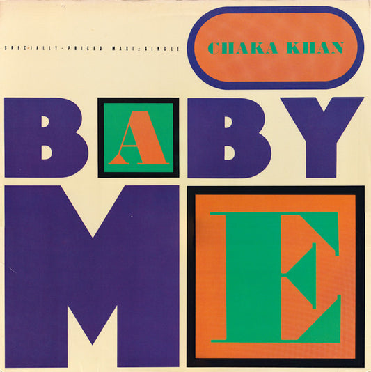Chaka Khan – Baby Me 12"