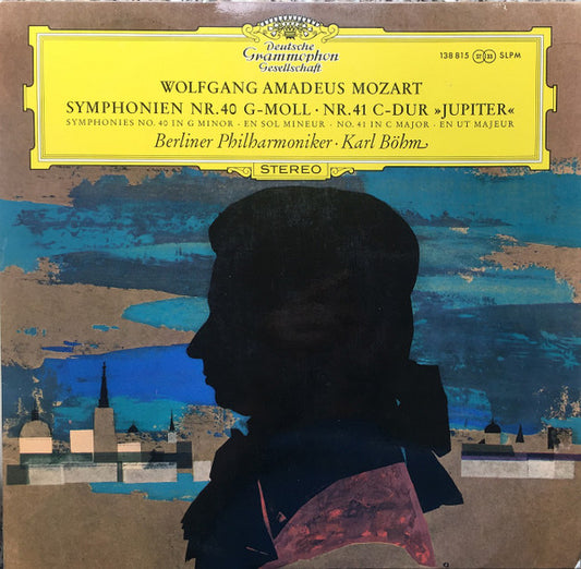 Wolfgang Amadeus Mozart, Berliner Philharmoniker ∙ Karl Böhm – Symphonien Nr. 40 G-Moll ∙ Nr. 41 C-Dur »Jupiter« (1966 pressing) LP