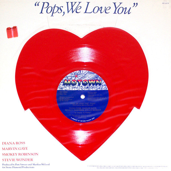 Diana Ross, Marvin Gaye, Smokey Robinson, Stevie Wonder - Pops We Love You 12"